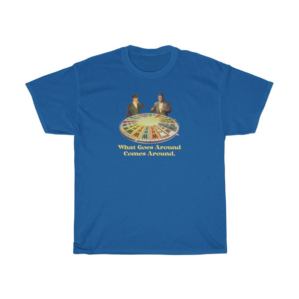"What Goes Around, Comes Around" wheel of fortune t