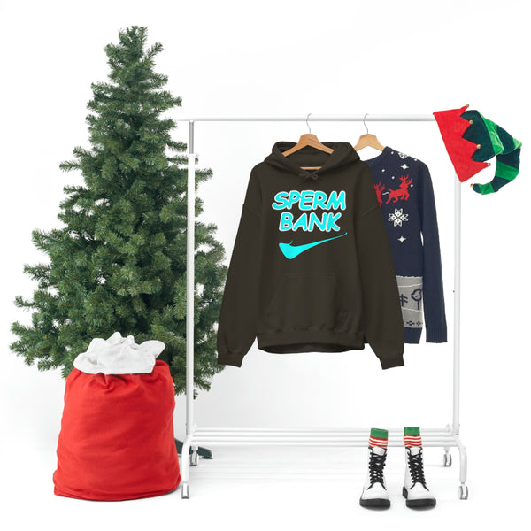 "SPERM BANK" athletic hoodie