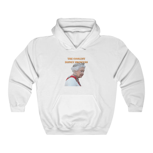 "THE COOLEST DISNEY PRINCESS" queen elizabeth hoodie