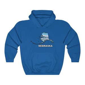 "NEBRASKA" alaska hoodie