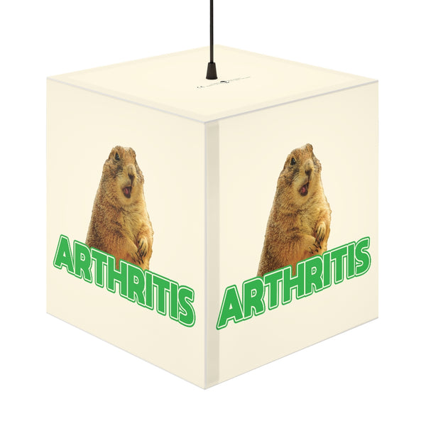 "ARTHRITIS" light cube lamp