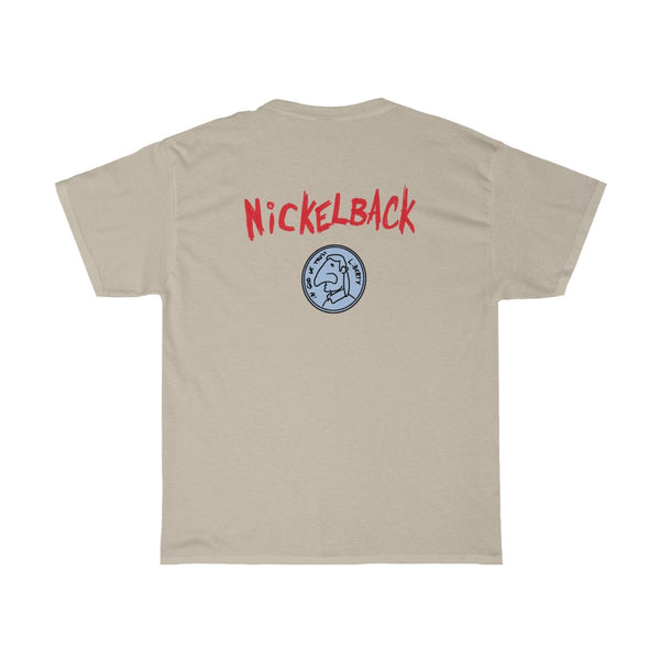"NICKELBACK" nickel on back t