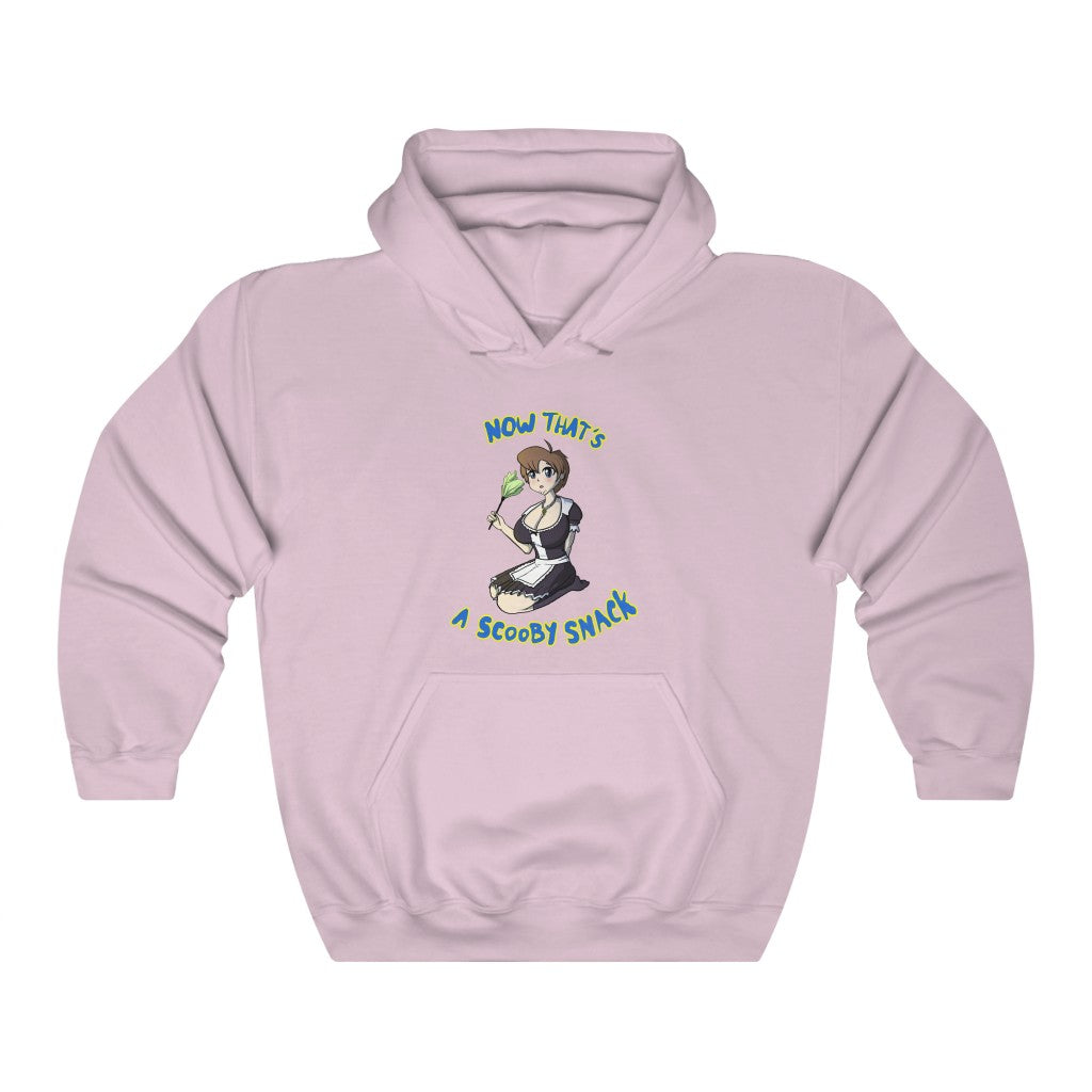 "Now That's A Scooby Snack" shaggy in maid costume hoodie