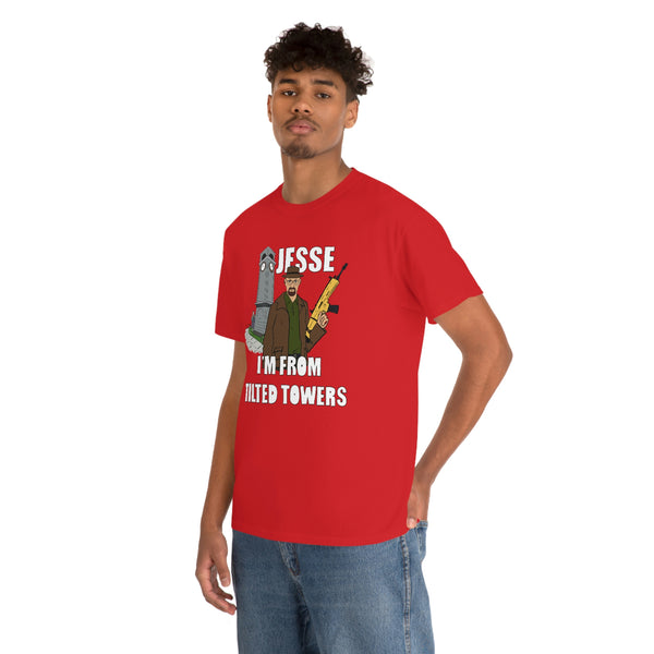 "I'm From Tilted Towers" walt with scar t