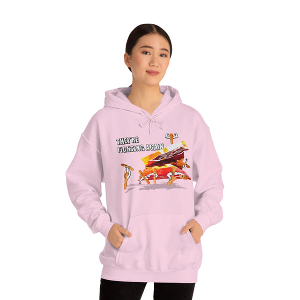 "THEY'RE FIGHTING AGAIN" fighting cheeto's hoodie