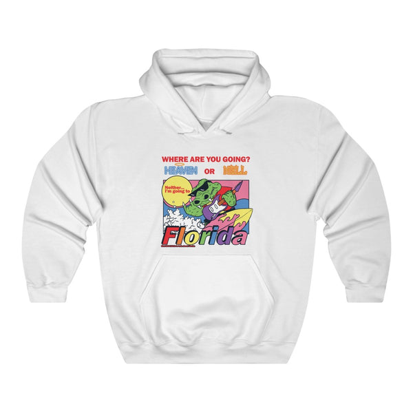 "HEAVEN OR HELL" florida hotline hoodie