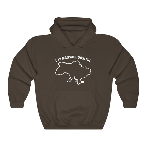 "I LOVE MASSACHOOSITS!" ukraine hoodie