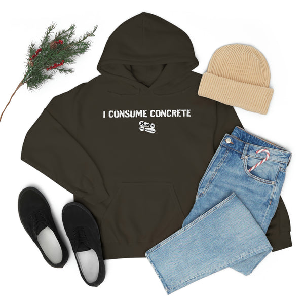 "I CONSUME CONCRETE" hoodie