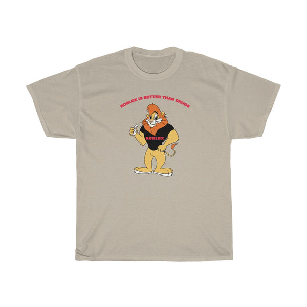"Roblox Is Better Than Drugs" D.A.R.E. Lion t