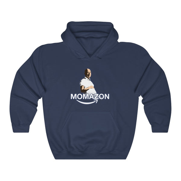 "MOMAZON" pregnant jeff bezos hoodie