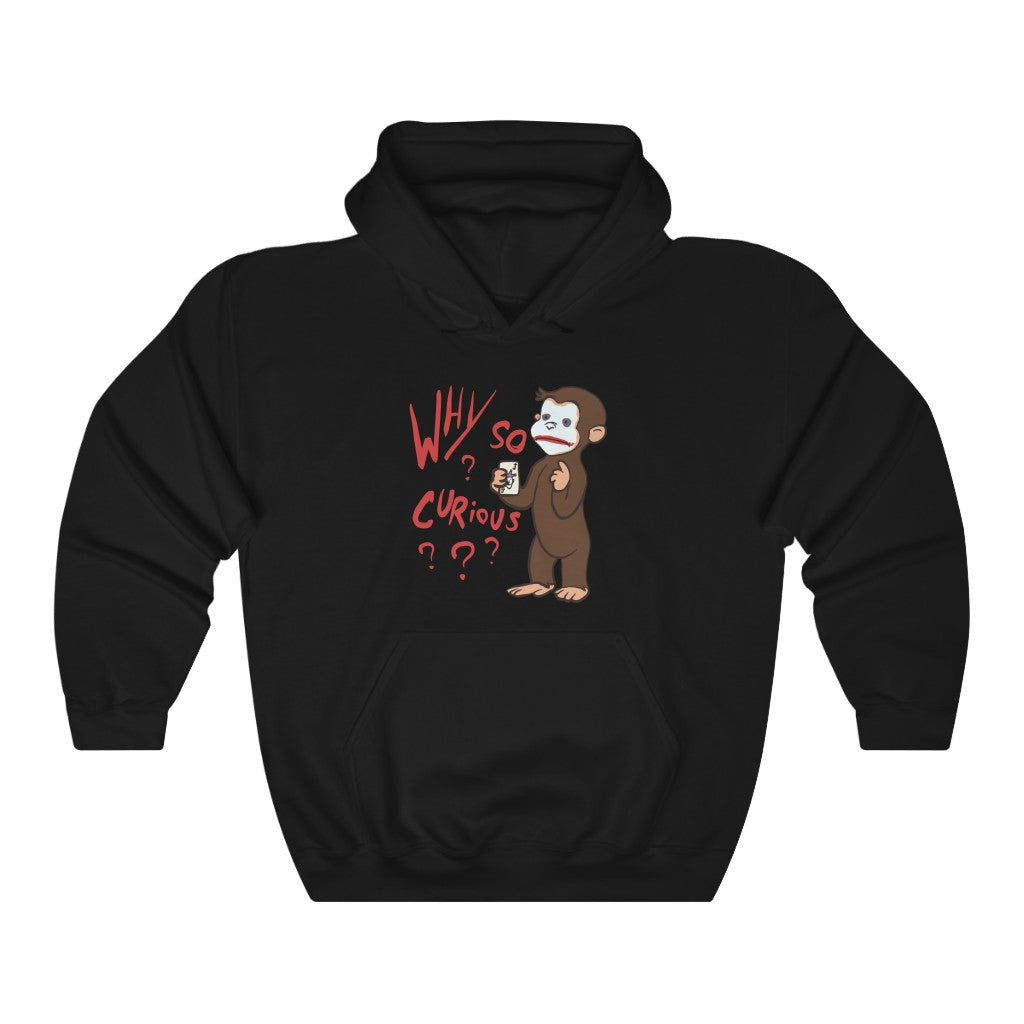 "Why So Curious?" curious george hoodie