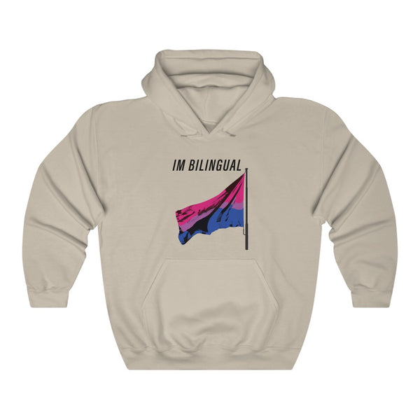 "I'M BILINGUAL" hoodie