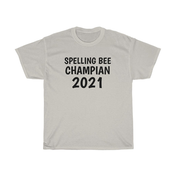 "Spelling Bee Champian 2021" t